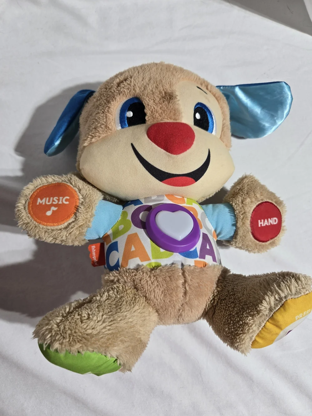 Fisher-Price Laugh & Learn Smart Stages Puppy & Sis Plush Toy Bundle Interactive